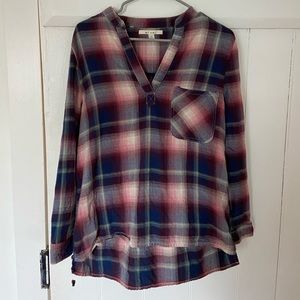 Miami Brand Flannel Blouse
